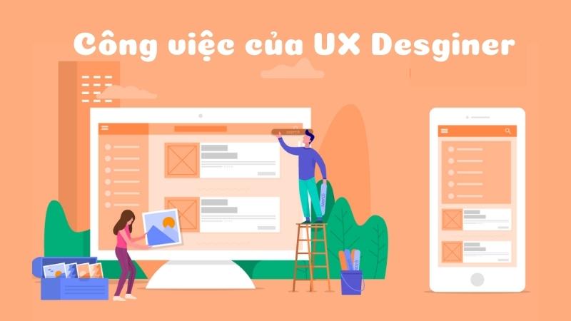 công việc của UI/UX designer