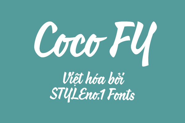 Font chữ Photoshop đẹp tiếng Việt