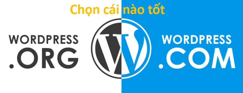 Nên lựa chọn WordPress.com hay WordPress.org
