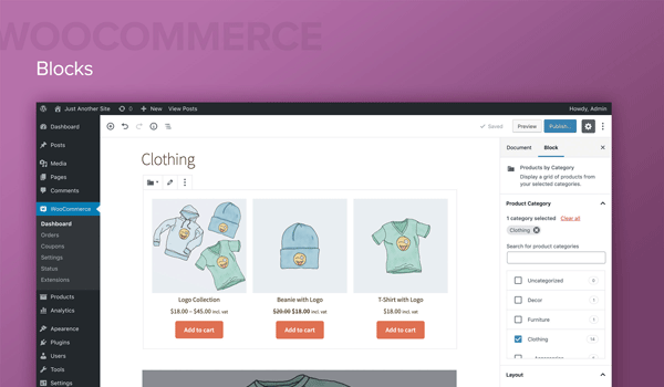 WooCommerce mang đến sự hỗ trợ đắc lực cho các trang web bán hàng