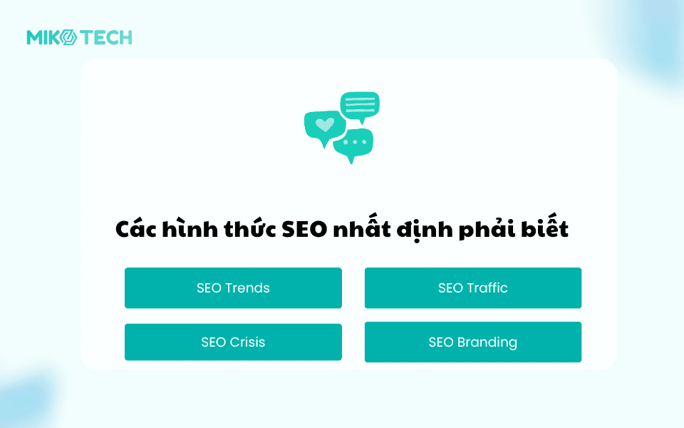 SEO là gì trong Marketing? Tại sao Website cần phải tối ưu SEO 7 Các hình thức SEO