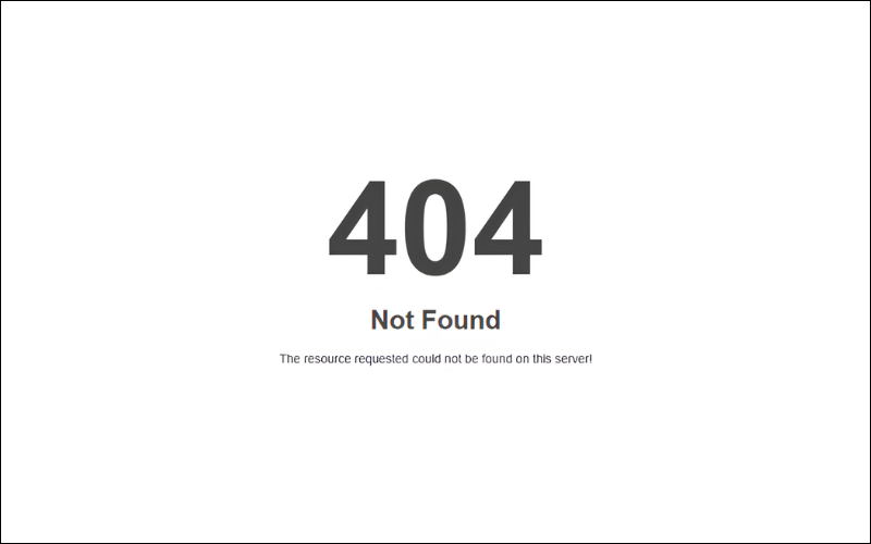 cách sửa lỗi 404 not found