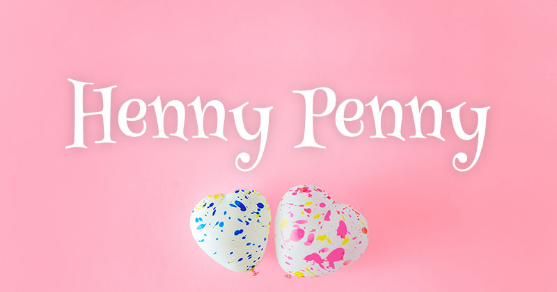 Phông chữ Henny Penny