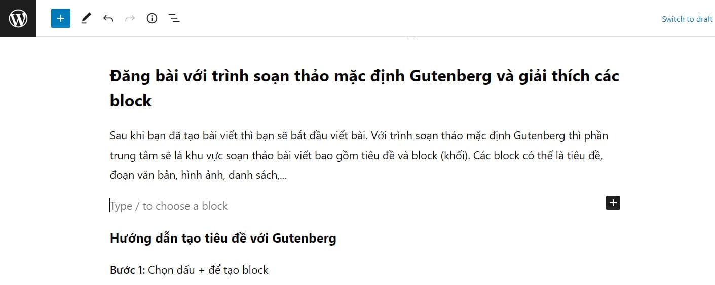 Tao Block Pattern Hướng Dẫn Đăng Bài Trên WordPress Đơn Giản Dễ Hiểu Nhất
