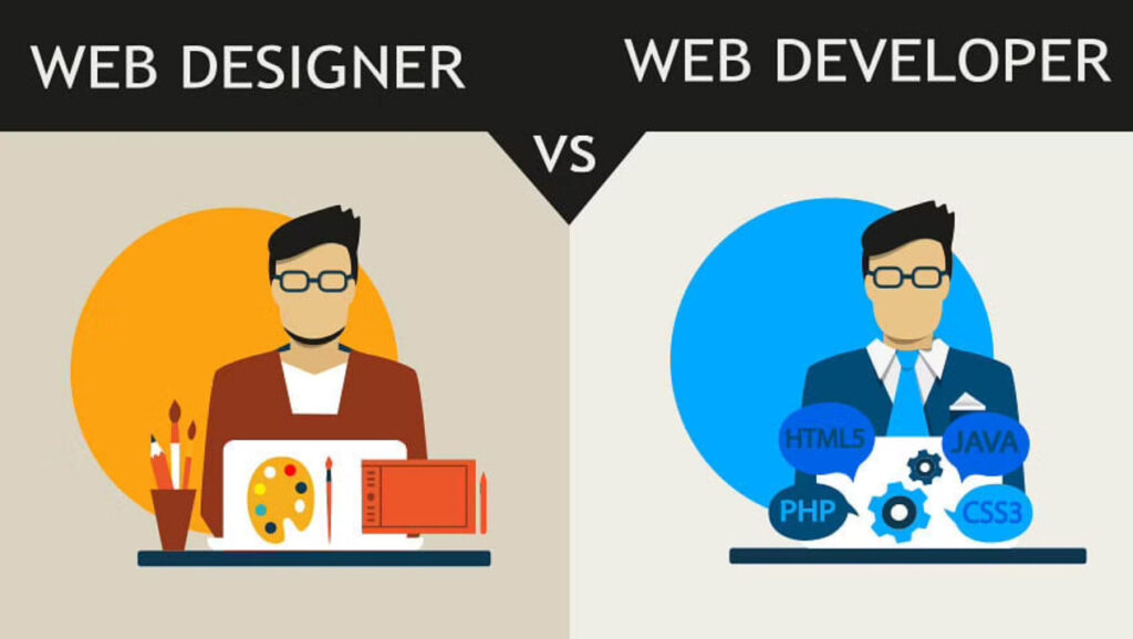 Công việc lập trình web và thiết kế website khác nhau hoàn toàn nhưng luôn bổ trợ cho nhau.
