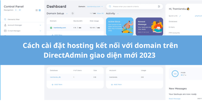 Cách Kết Nối Hosting Với Domain (Trỏ Domain về hosting)