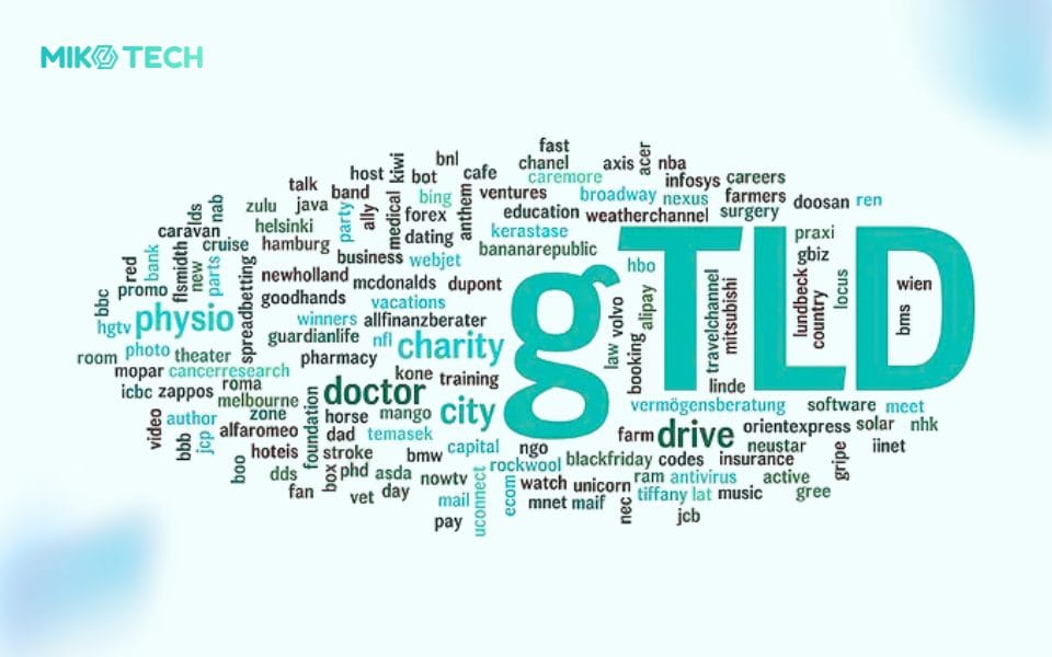 Cách đăng ký tên miền | Thủ tục | Quy định tại VN chi tiết 4 Tên miền cấp cao chung (gTLDs)