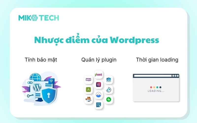 Wordpress Là Gì? Ưu Nhược Điểm Và Cách Cài Đặt Wordpress 13 nhược điểm của wordpress