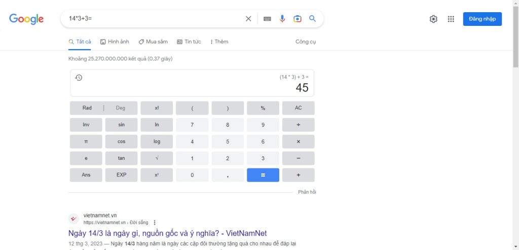 Cách dùng Google Search