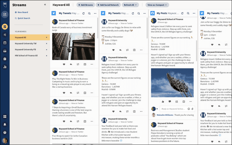 TOP 17+ Công Cụ Marketing Online Hiệu Quả Nhất Hiện Nay 13 Hootsuite - các công cụ của truyền thông marketing