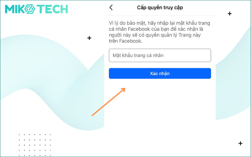 Cách Thêm Quản Trị Viên Cho Page Facebook Mới Nhất Hiện Nay 15 nhập mật khẩu facebook