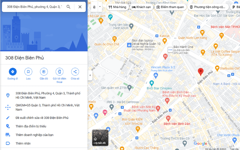 tạo google map