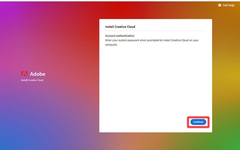 install creative cloud