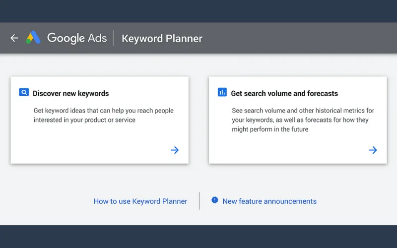 Keyword Planner