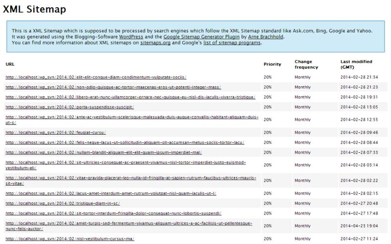Sitemap Là Gì? Cách Tạo Và Khai Báo Sitemap Cho Website 9 site map được tạo từ gg xml sitemap