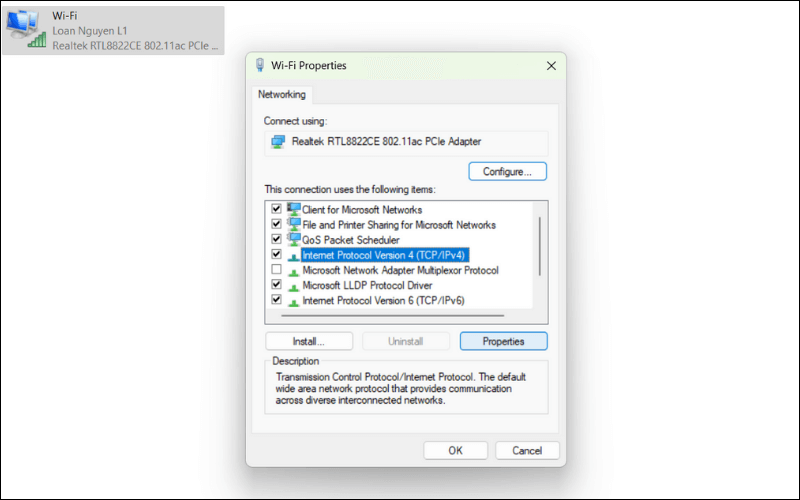 AdGuard DNS là gì? Hướng dẫn cài đặt AdGuard DNS cho Windows 12 thiết lập adguard dns ipv4