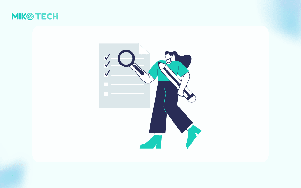 Topic Cluster là gì? 6 Bước triển khai topic cluster hiệu quả 4 Kiểm tra nội dung trên trang
