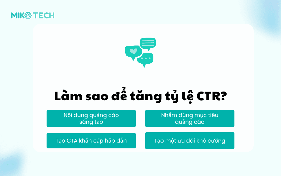 CTR trong Facebook & Adwords/ SEO là gì? Mẹo hay tăng CTR 5 Làm sao để tăng tỷ lệ CTR trong chiến dịch PPC?