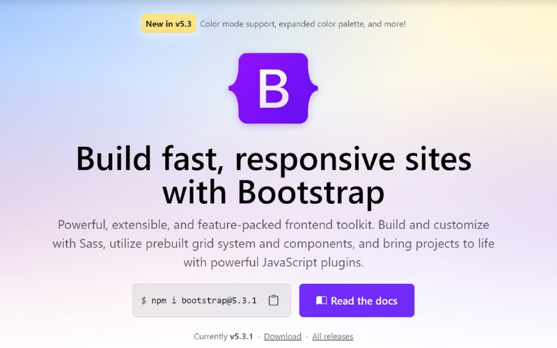 Bootstrap document