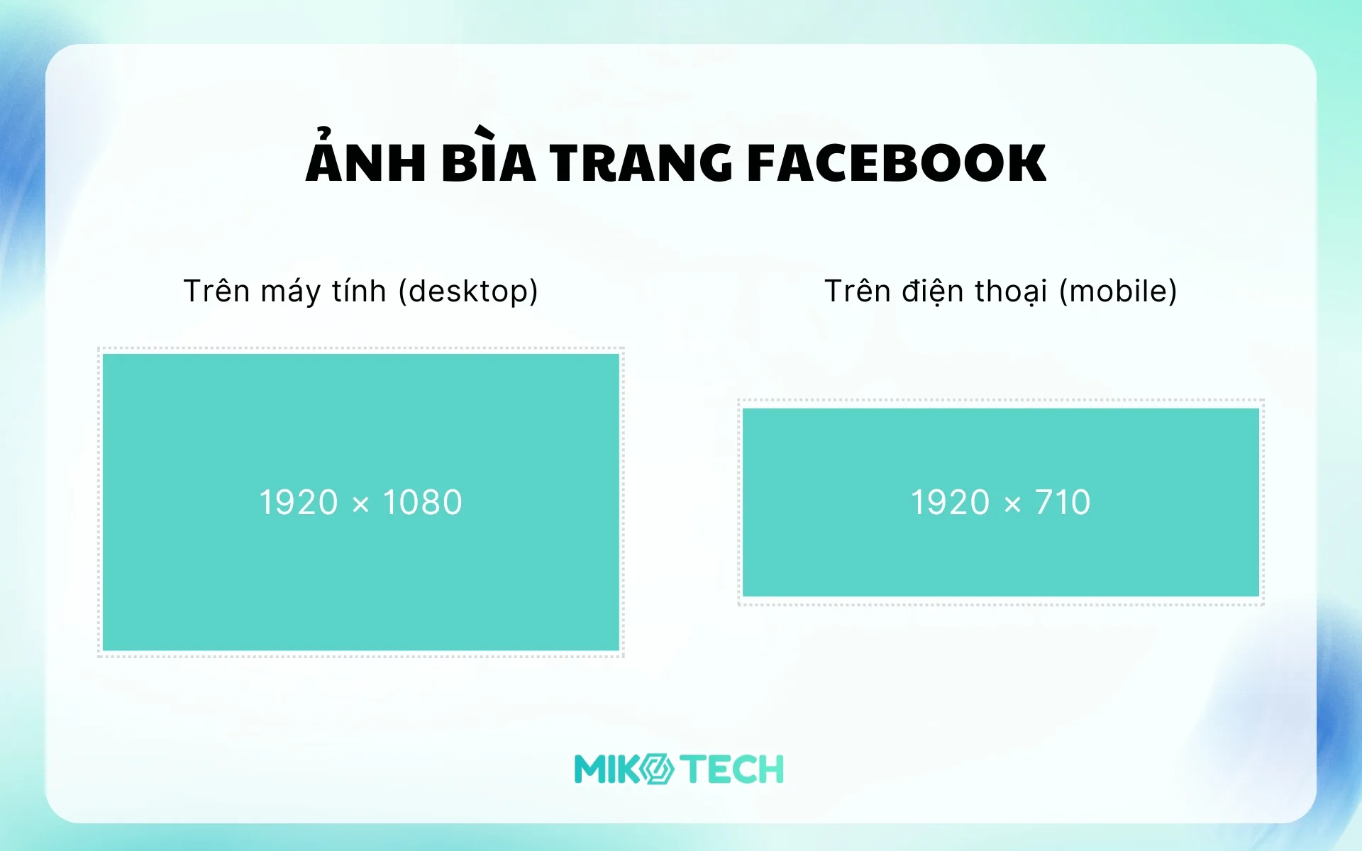 Kích Thước Ảnh Đăng Facebook Chuẩn Nhất Năm 2026 2 Kích thước ảnh bìa trang Facebook