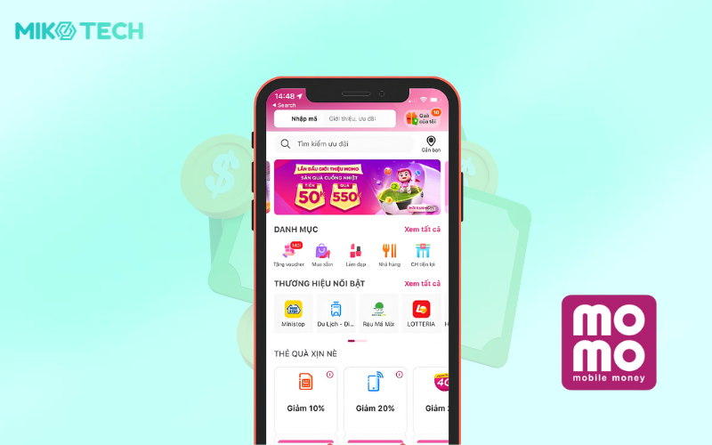 app kiếm tiền online uy tín Momo