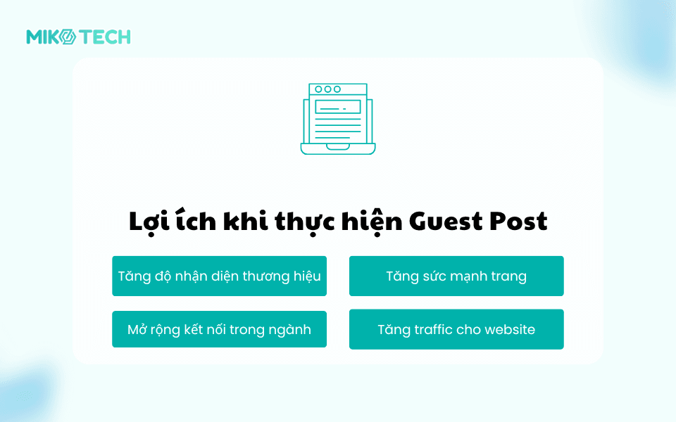Lợi ích khi thực hiện Guest Post