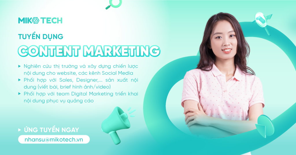 CONTENT MARKETING 1 Tuyen dung content Marketing