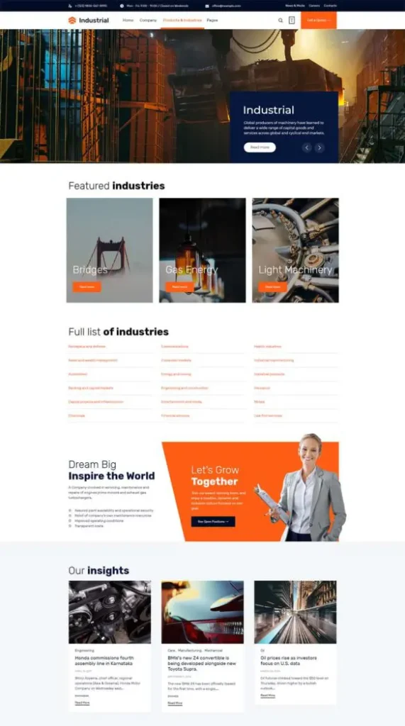 Giao diện Giới thiệu - Tin tức mẫu 11 1 industries served 1 585x1049 1