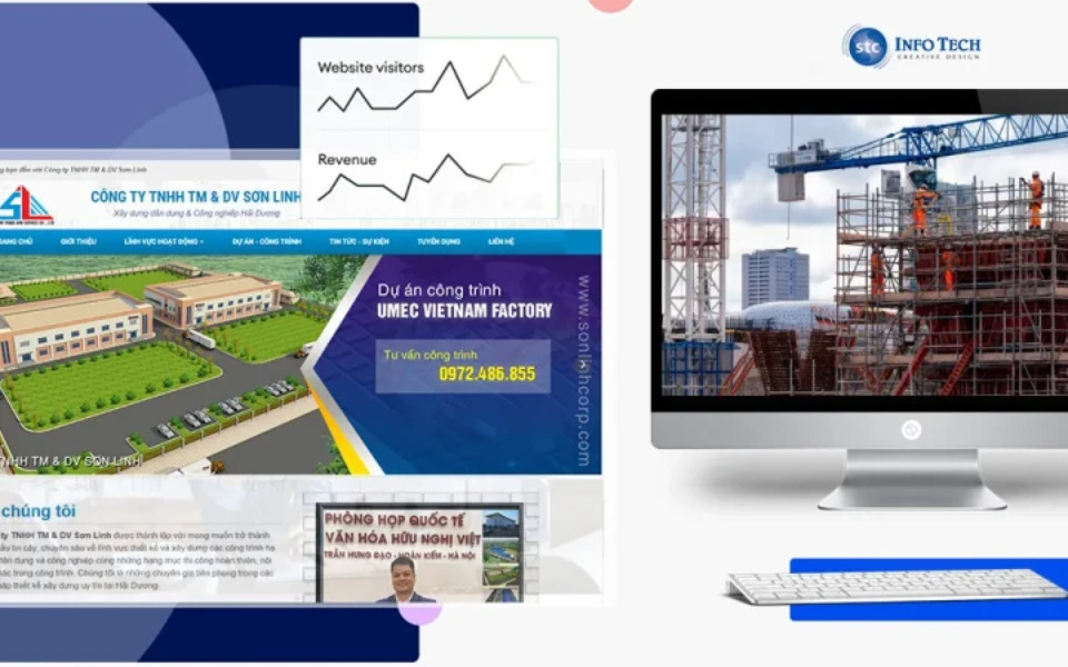 TOP 7+ Công Ty Thiết Kế Website Tại Hải Dương Uy Tín, Chuẩn SEO 5 thiet ke website tai hai duong STC INFOTECH
