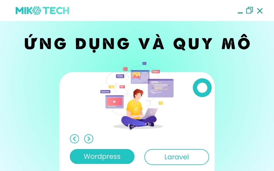 So Sánh WordPress và Laravel, Nên Chọn Nền Tảng Nào? 12 ứng dụng và quy mô