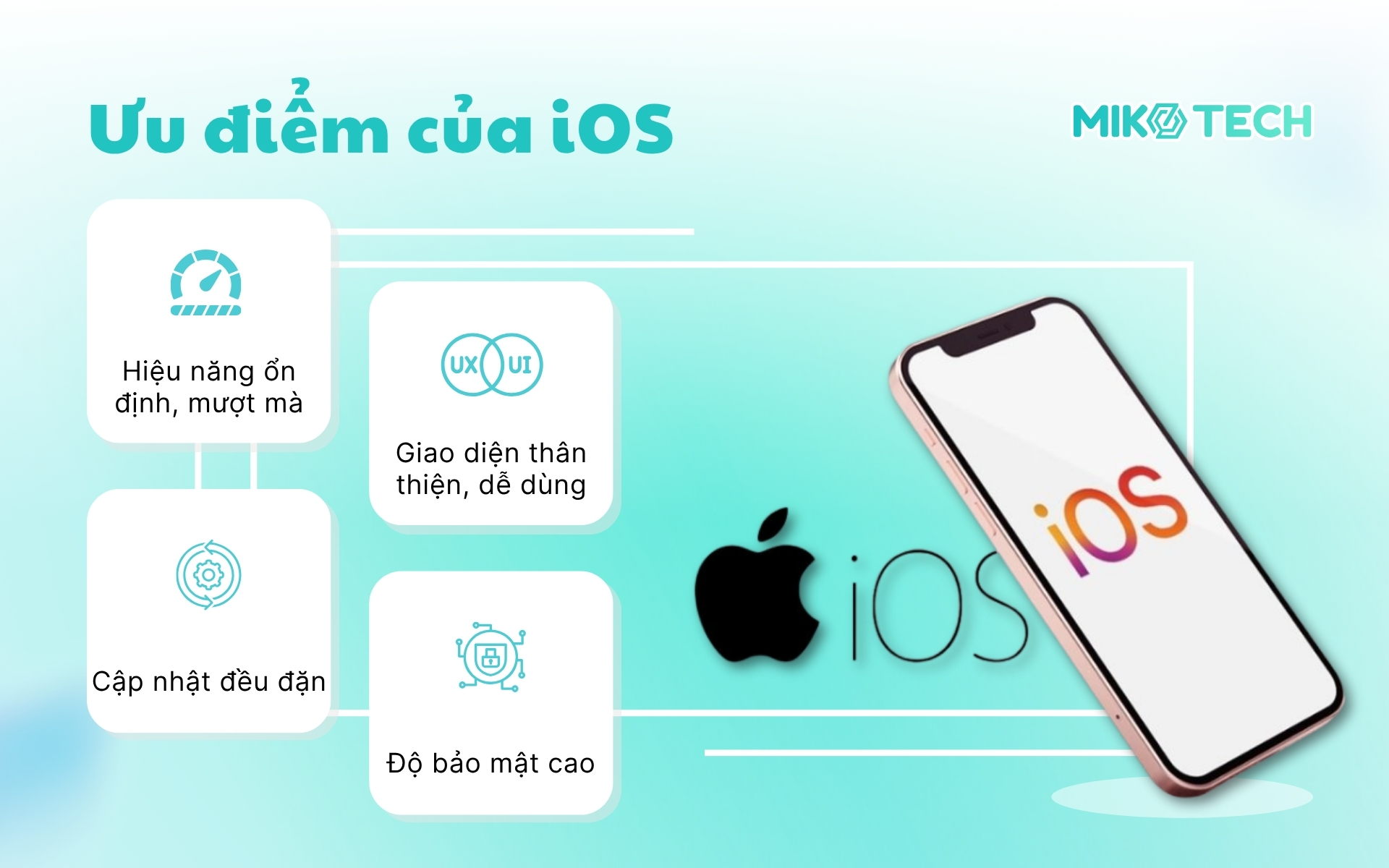 Ưu điểm của iOS