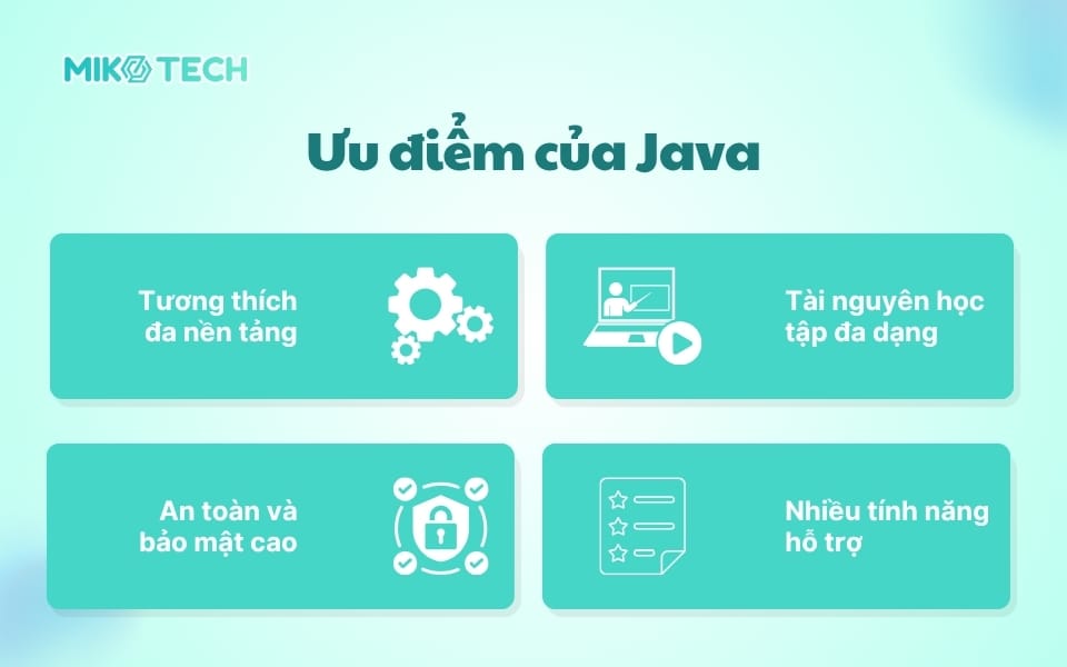 Ưu điểm của Java