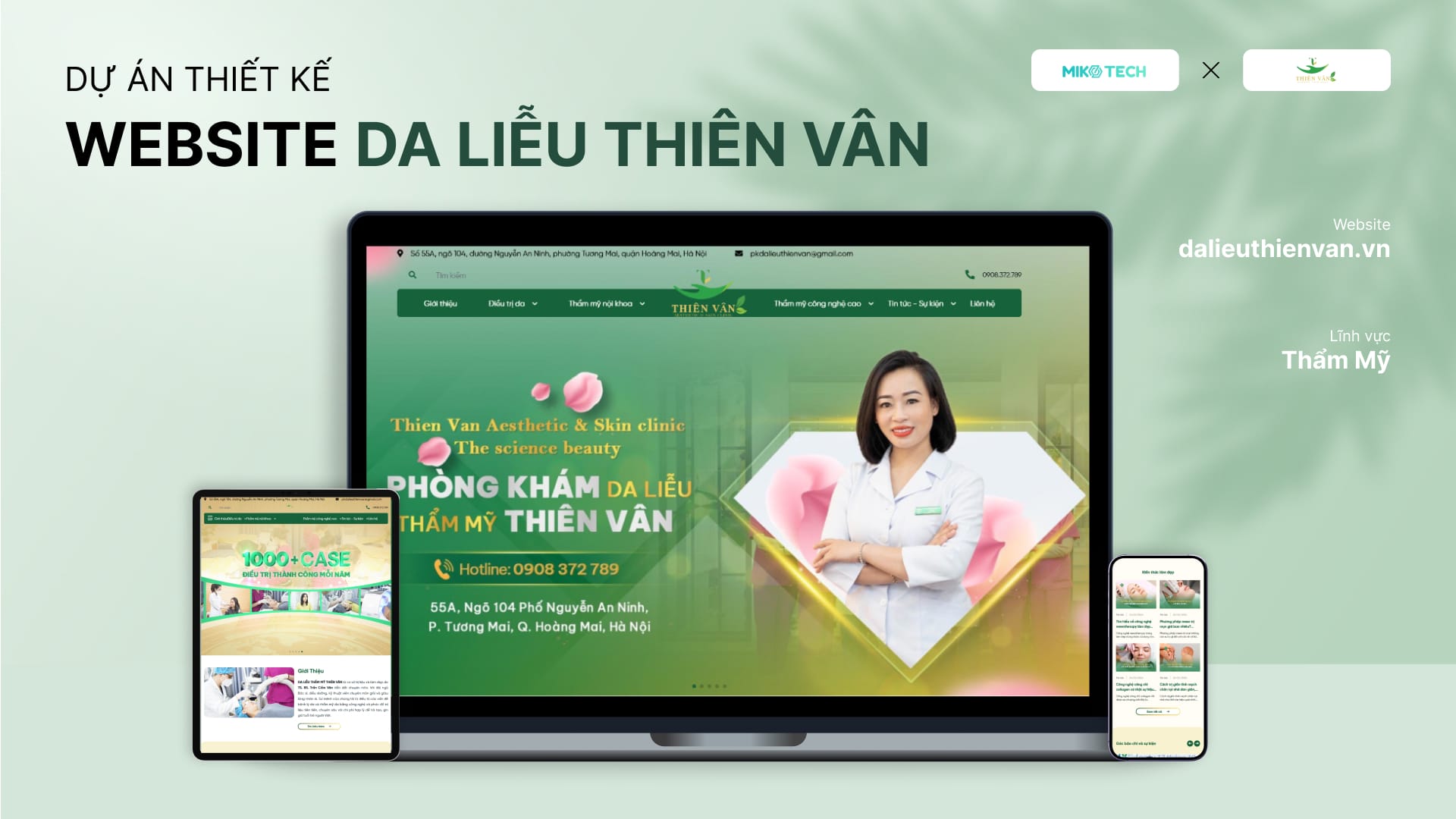 Dự Án Da Liễu Thiên Vân