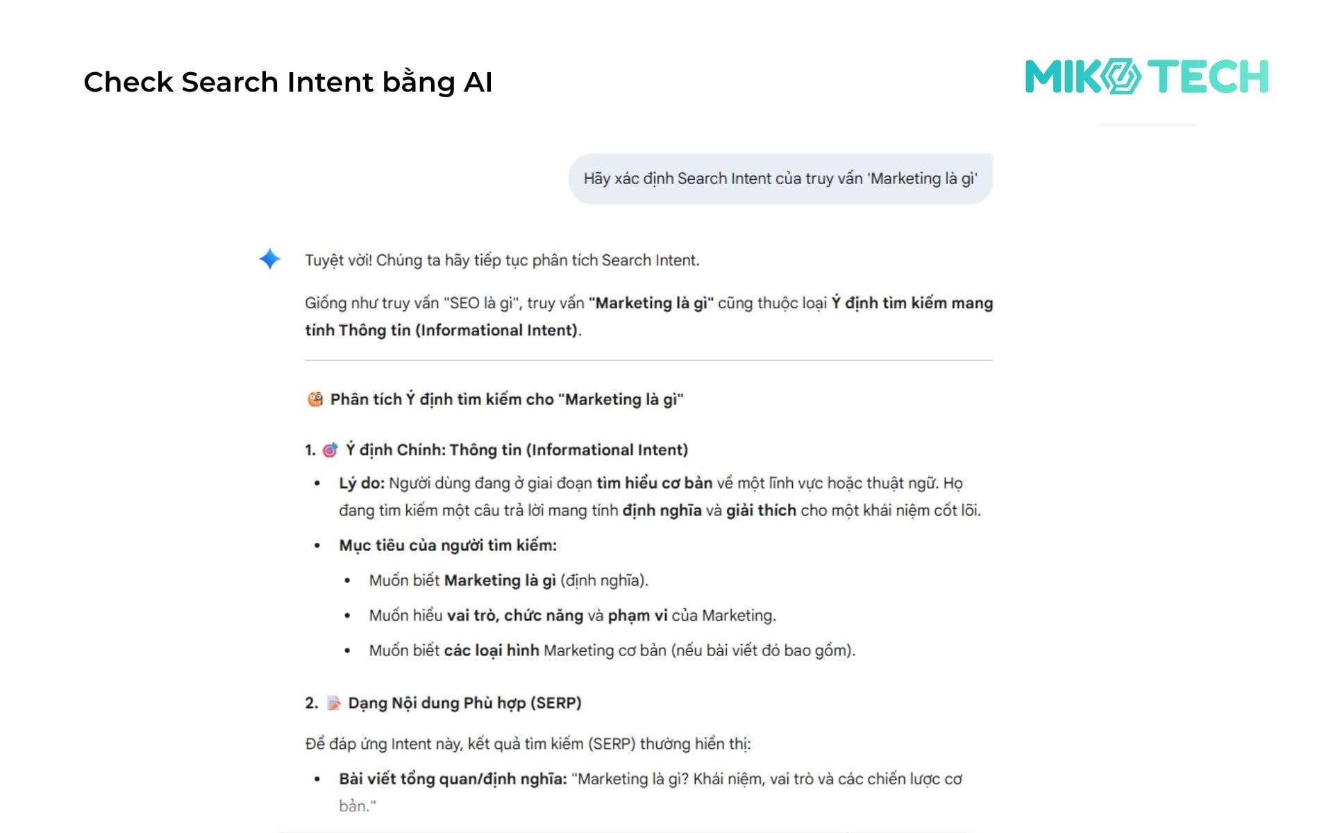 Search Intent là gì? Cách xác định và tối ưu trong SEO 9 check search intent bằng ai