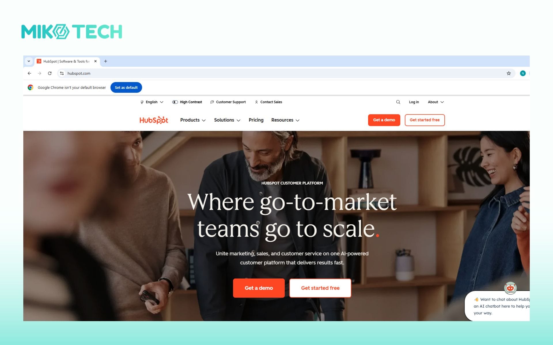 tính topical authority của hubspot