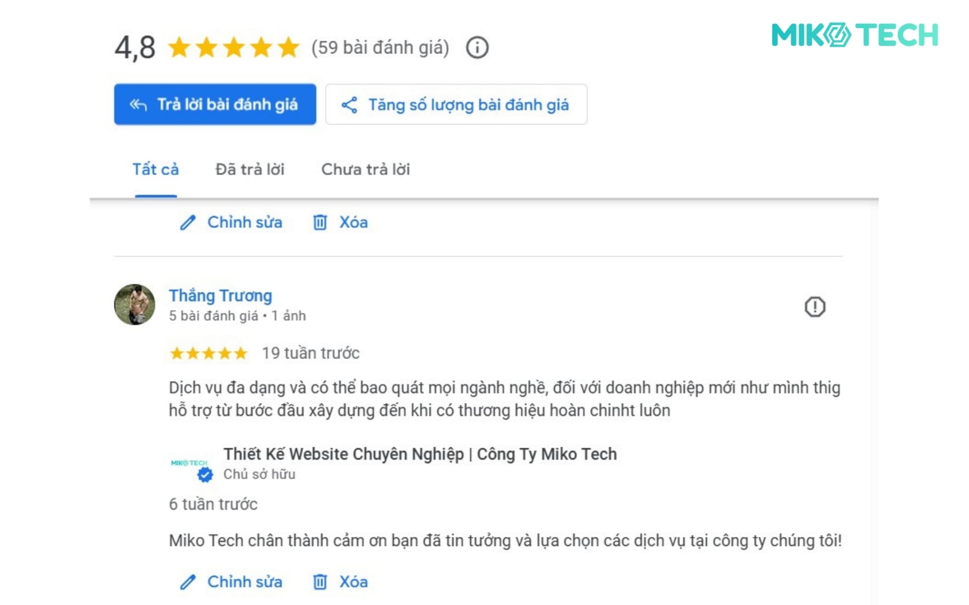 Khuyến khích và quản lý đánh giá khách hàng (Reviews)