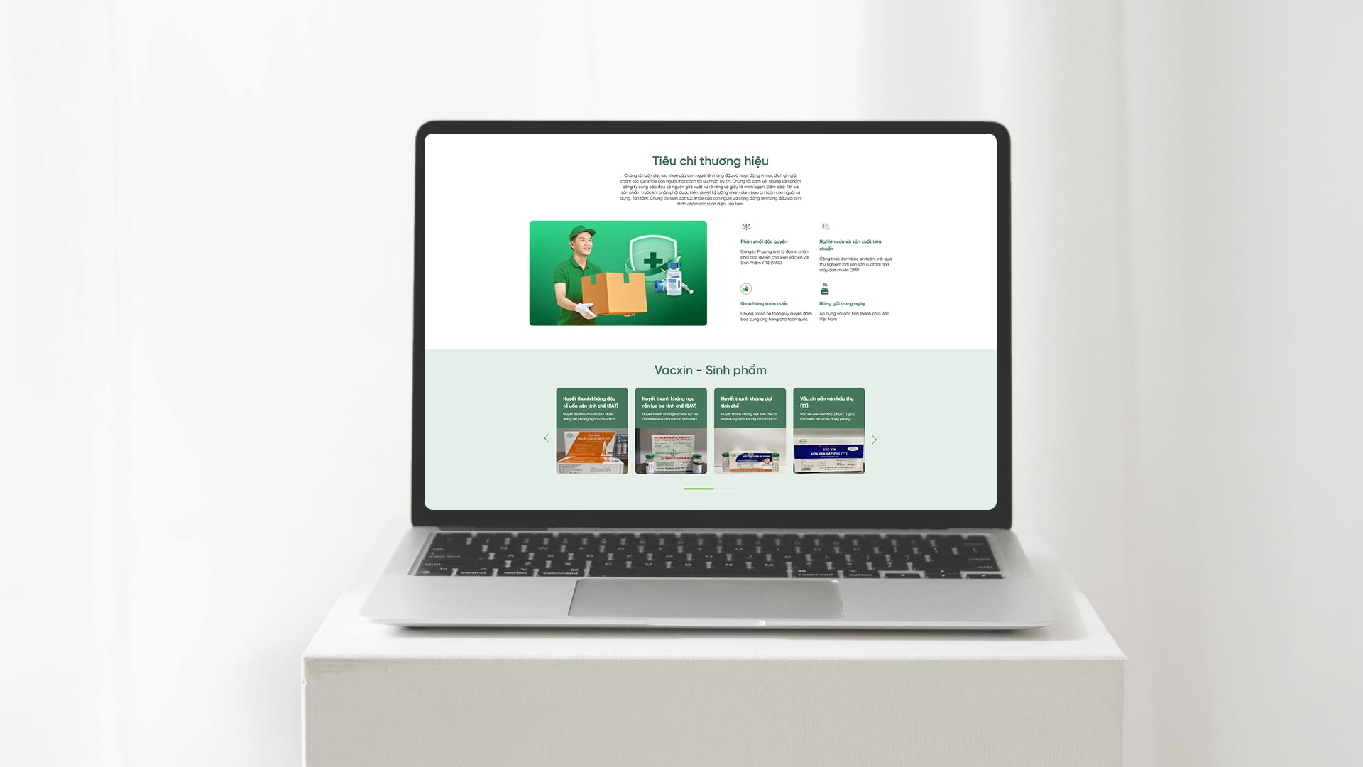 Dự án Phương Anh Mebio 4 Phương Anh Mebio giao diện máy tính