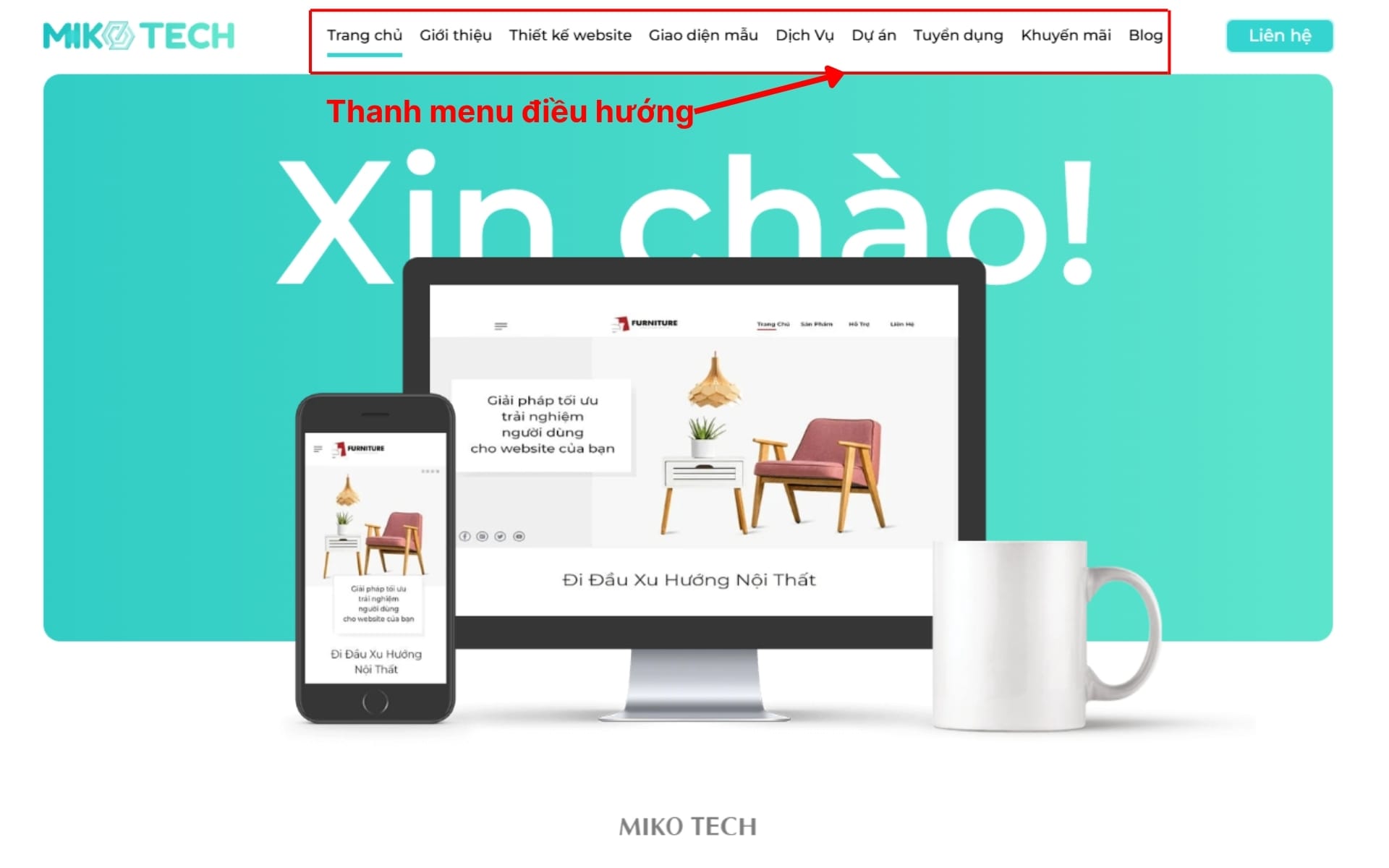 Menu điều hướng (Navigation Menu)
