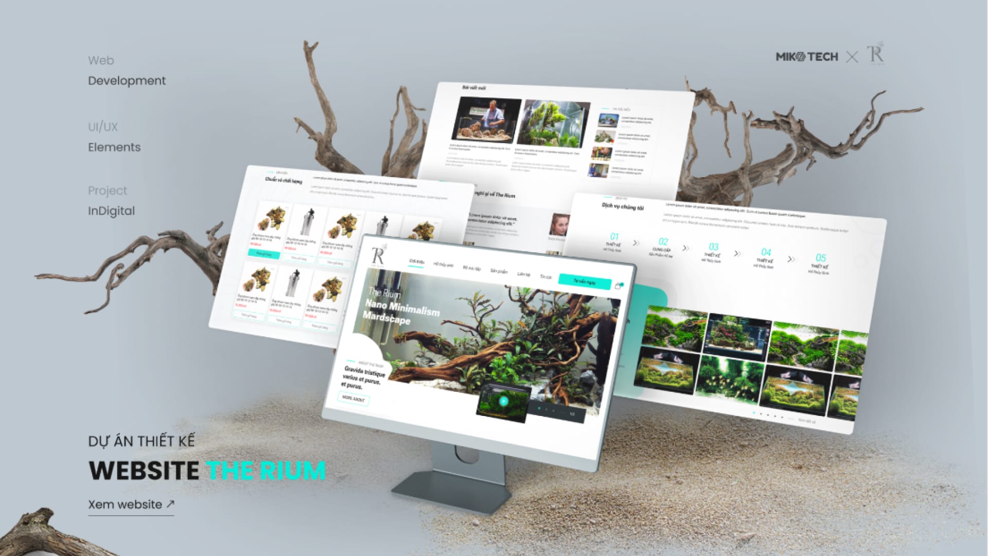 Dự án The Rium 15 The Rium Website