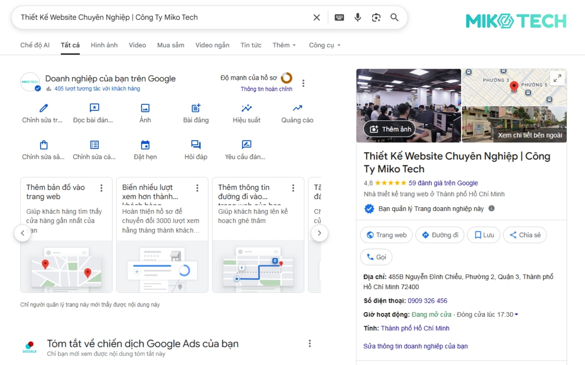 Thường xuyên cập nhật thông tin