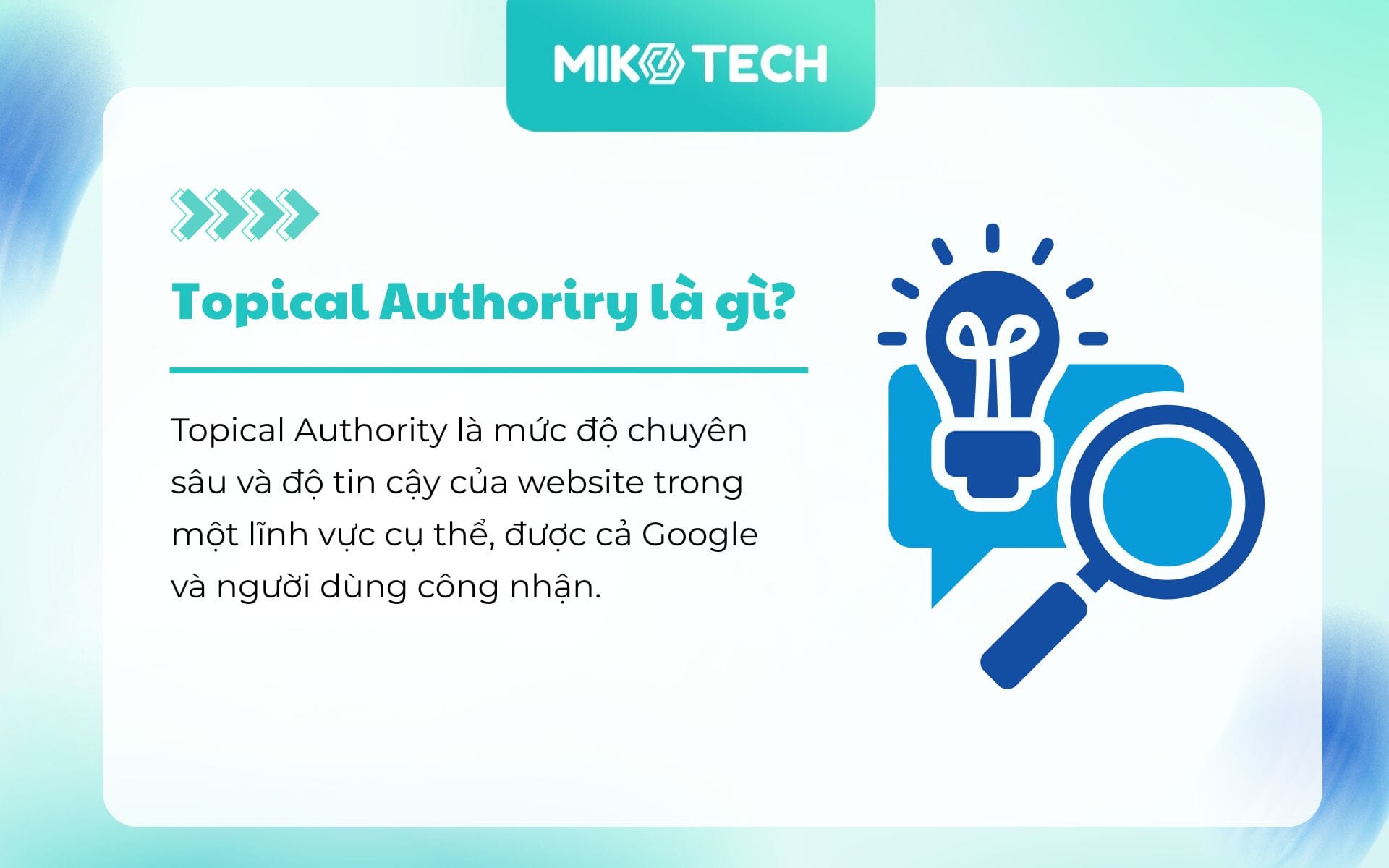 topical authority là gì