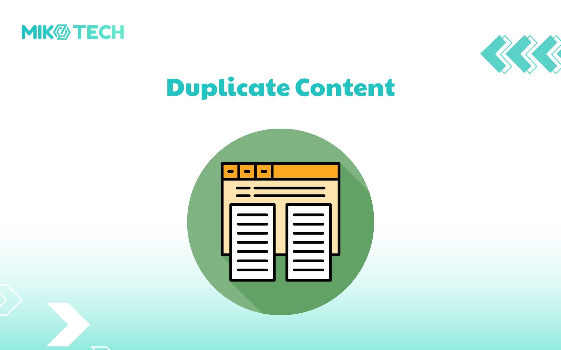 duplicate content