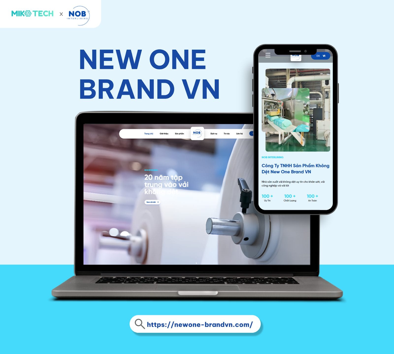 Giao diện New One Brand VN