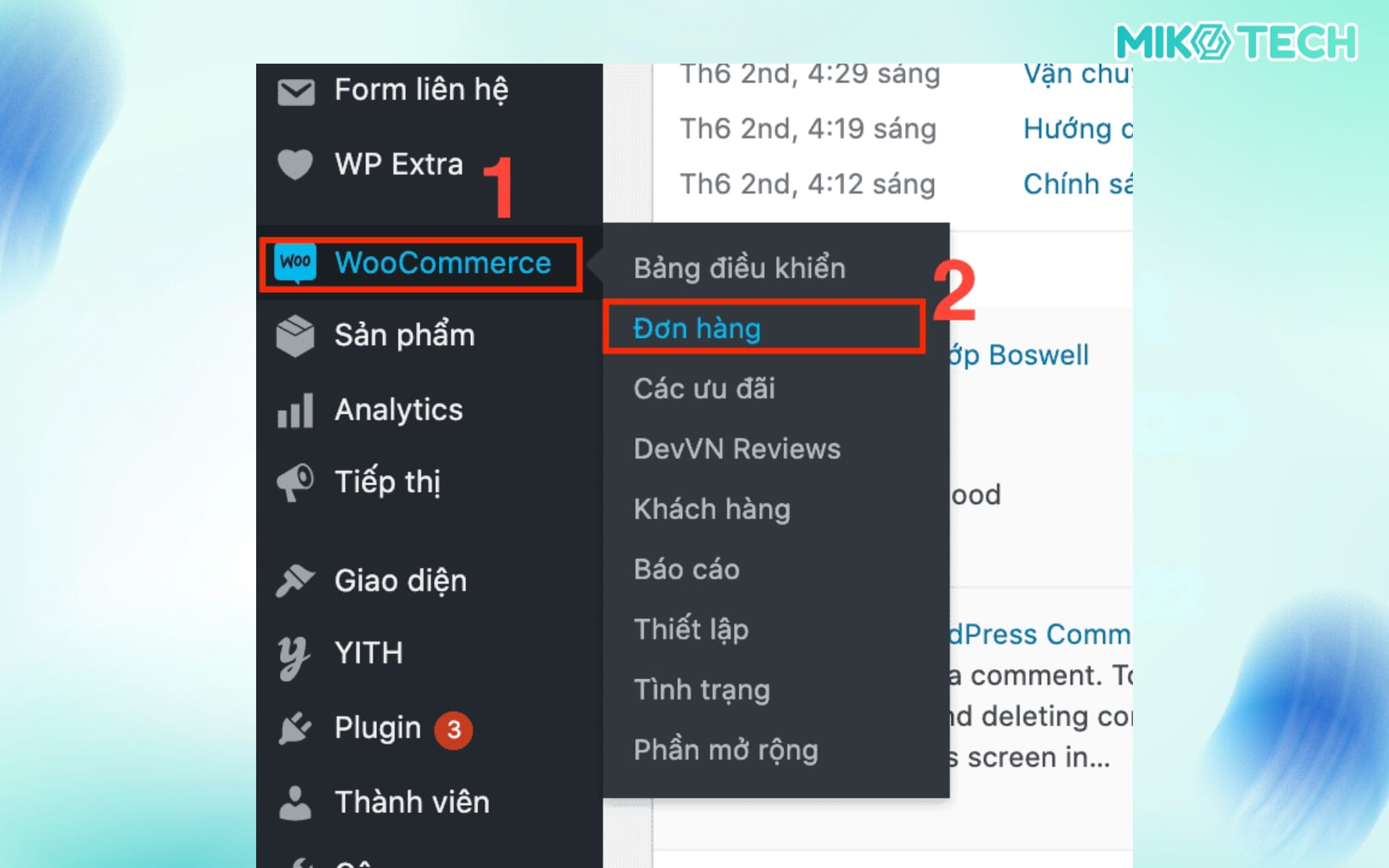 Hướng dẫn quản lý đơn hàng