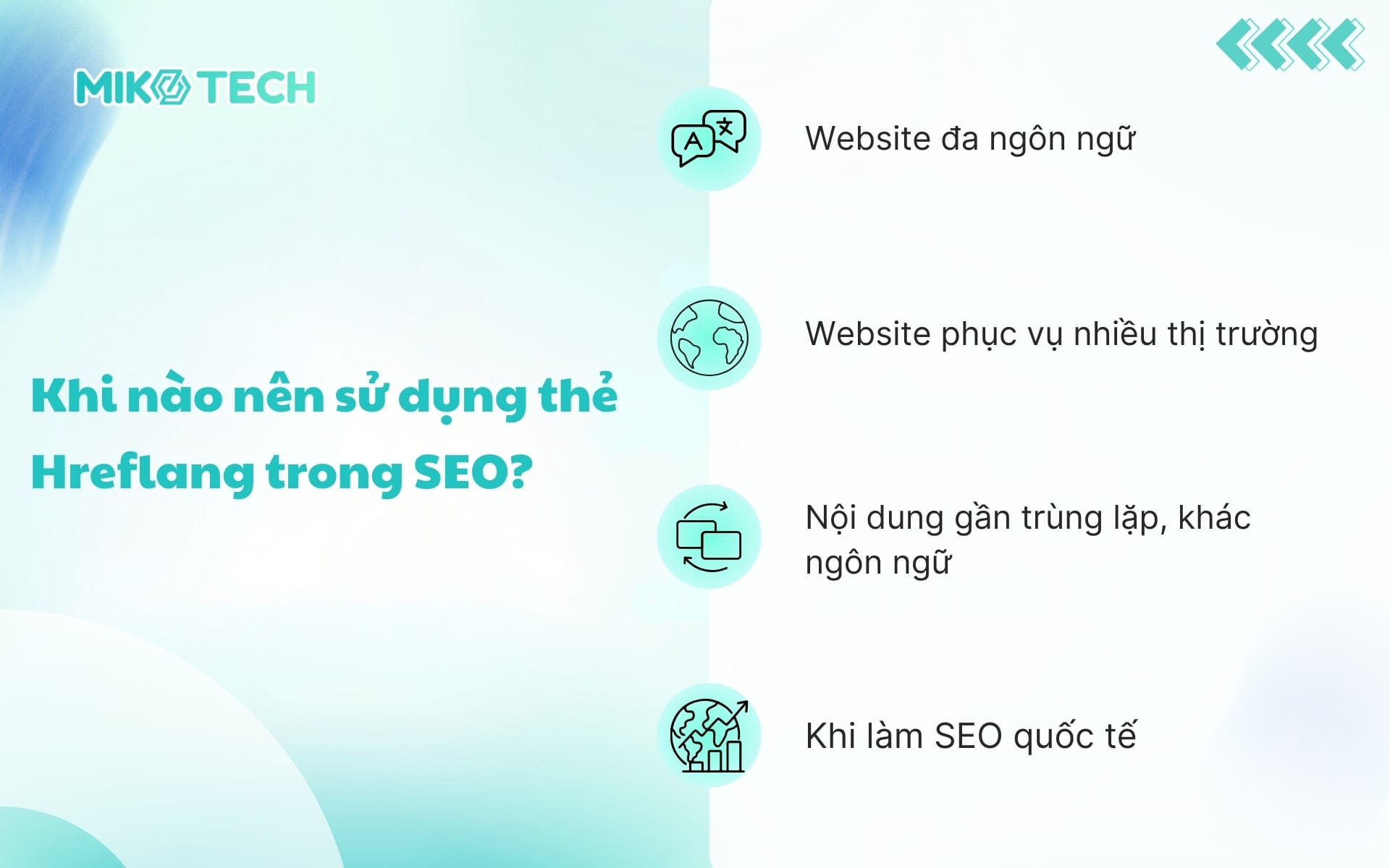 Khi nào nên sử dụng thẻ Hreflang trong SEO?
