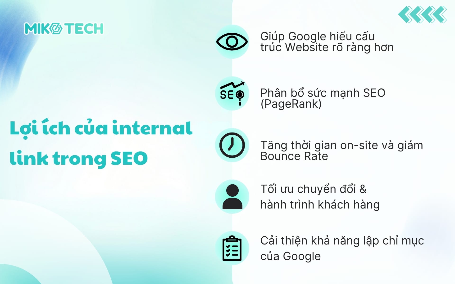 Internal Link là gì? Cách Xây Dựng Liên Kết Nội Bộ Chuẩn SEO 3 Lợi ích của internal link trong SEO