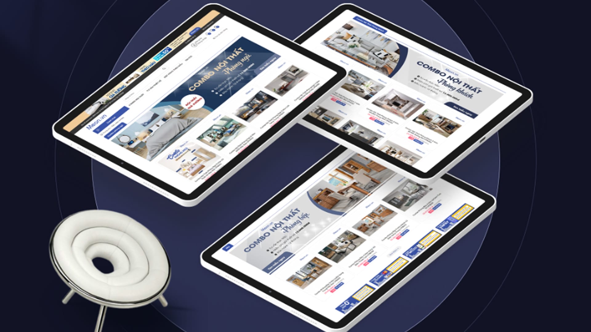 Màn hình web Meon VN