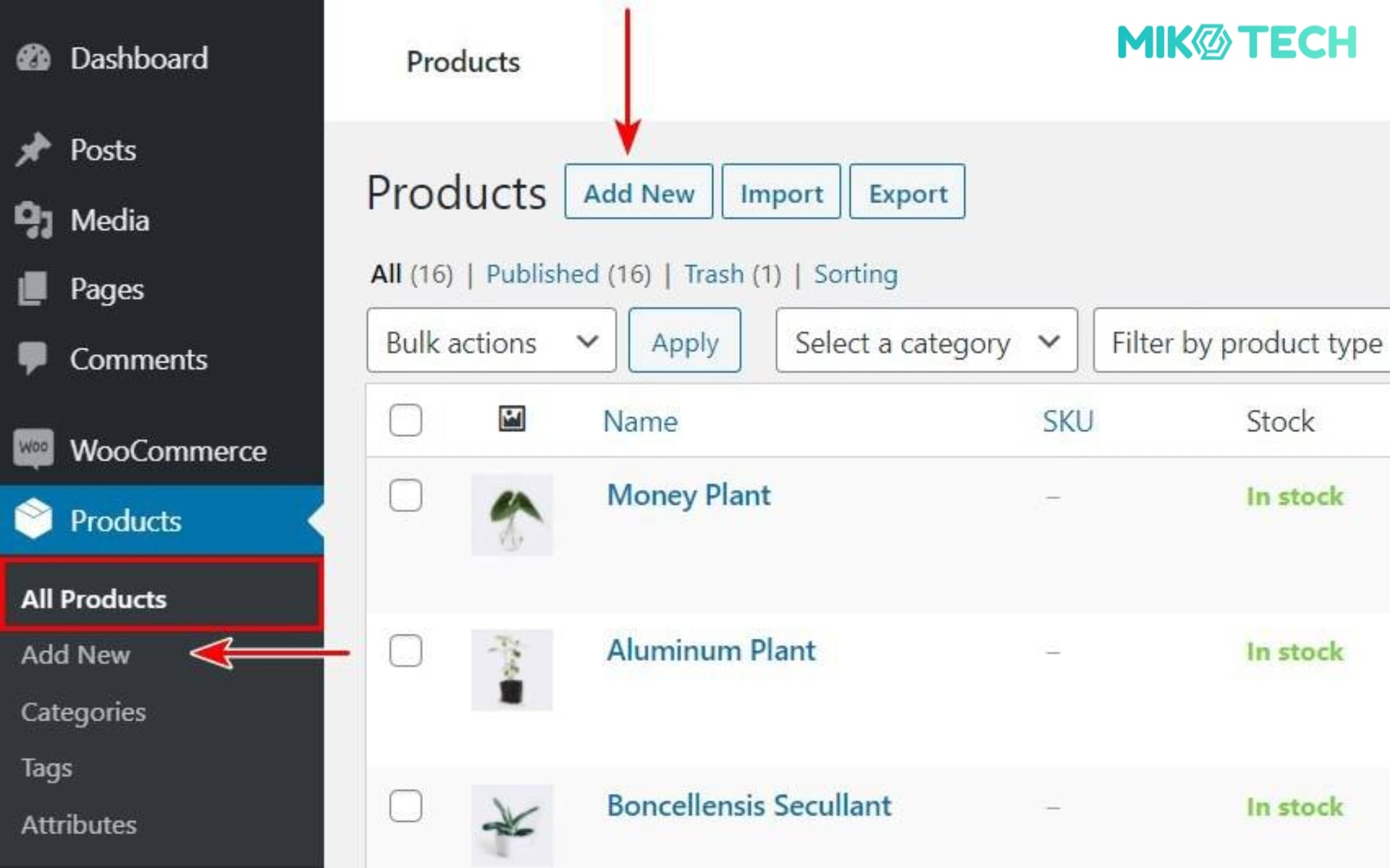 Thêm sản phẩm vào WooCommerce