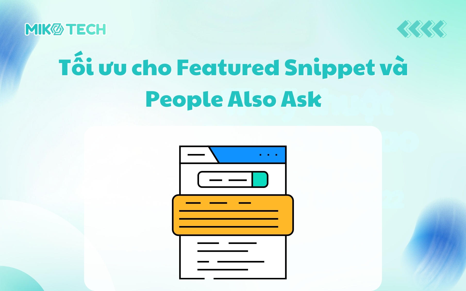 Tối ưu cho Featured Snippet và People Also Ask
