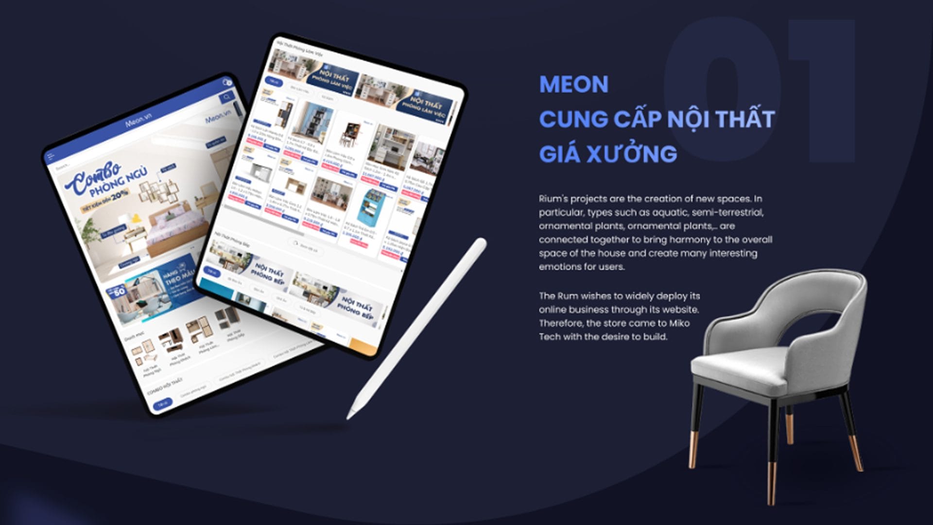 Web Responsive Meon VN